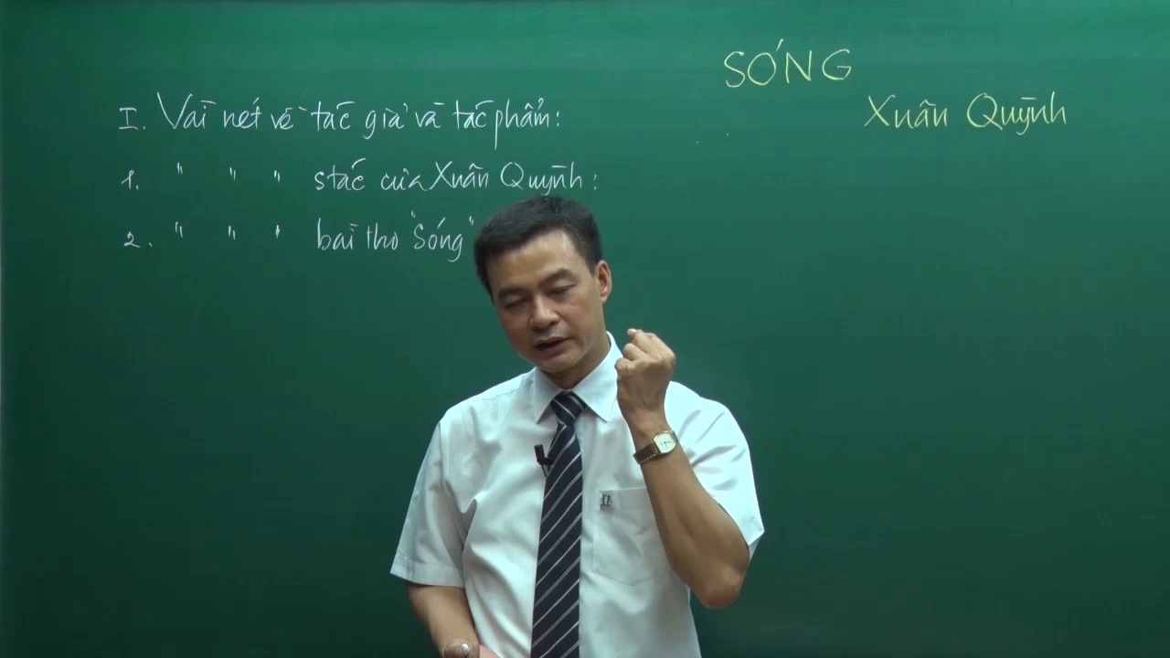 Phân tích bài thơ Sóng của Xuân Quỳnh (Phần 1) - Thầy Phạm Hữu Cường